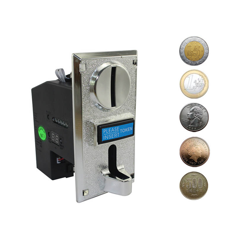 Arcade Ticket Machine - Aceptador de monedas múltiple, mecanismo Selector