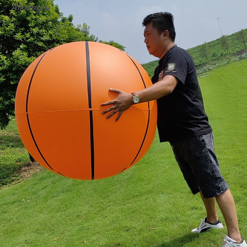 Basketball Arcade Game - Globos inflables de 0,6-2m, pelota de