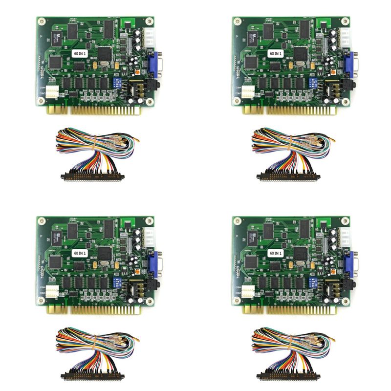 Usb Game Board Jamma - Placa de juego arcade multicade eficiente