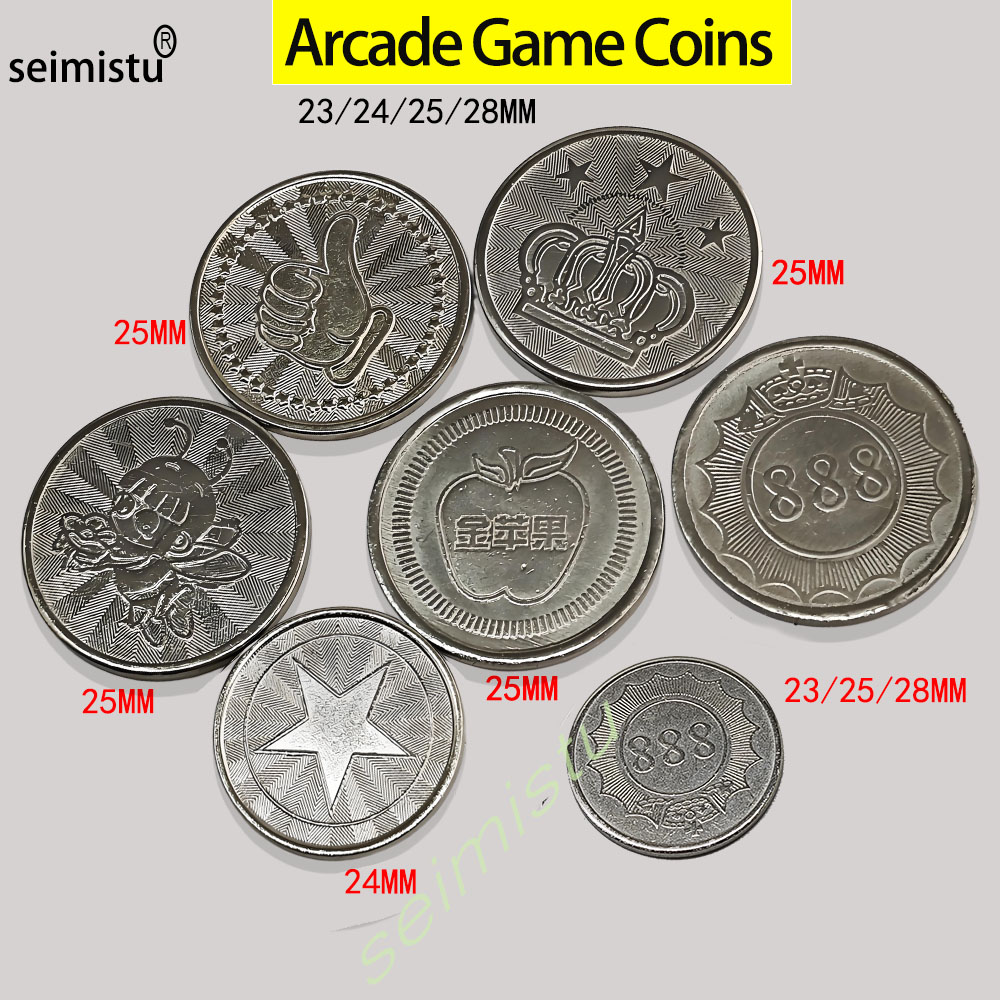 Arcade Ticket Machine - 100 Uds. De fichas de acero