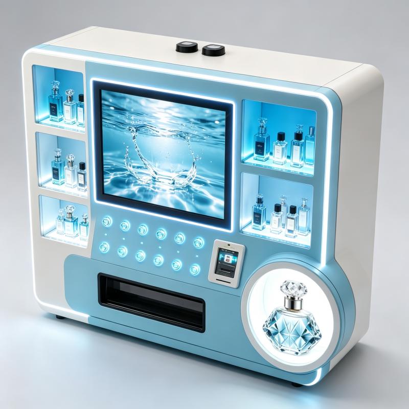 Vending Machine Qr Code - Máquina expendedora automática de perfumes, operada