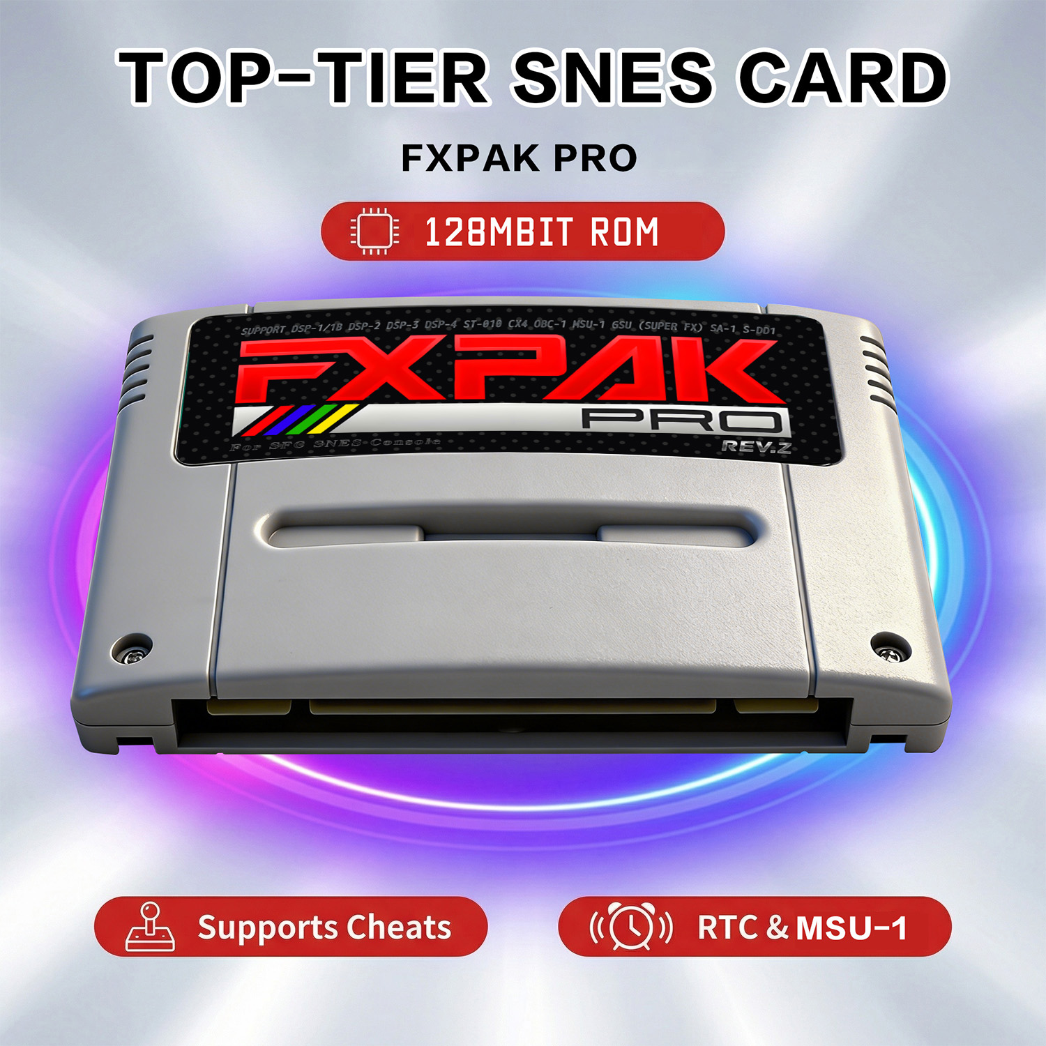 Nuevo Cartucho de Juego FXPAK  - Arcade Z reseña y precio