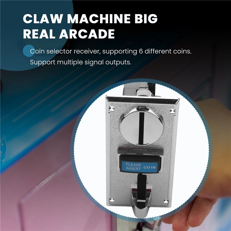 Aceptador de Monedas Múltiples - Arcade Ticket Machine reseña y precio
