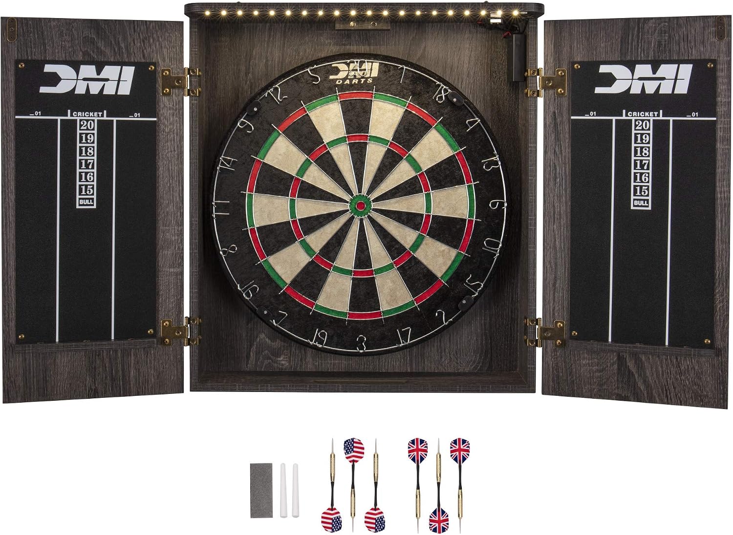 Juego de armarios para dardos  - Electronic Dartboard Cabinet reseña y precio