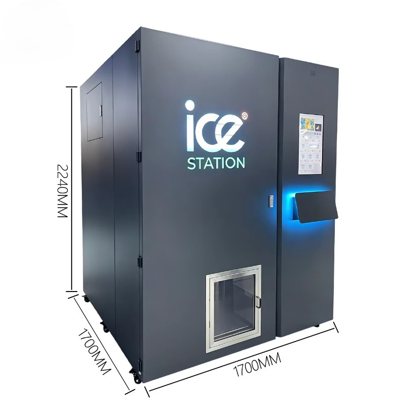 Máquina expendedora de hielo e - Bill Acceptor Vending reseña y precio