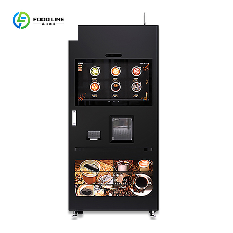Dispensador de Bebidas Espress - Vending Machine Qr Code reseña y precio