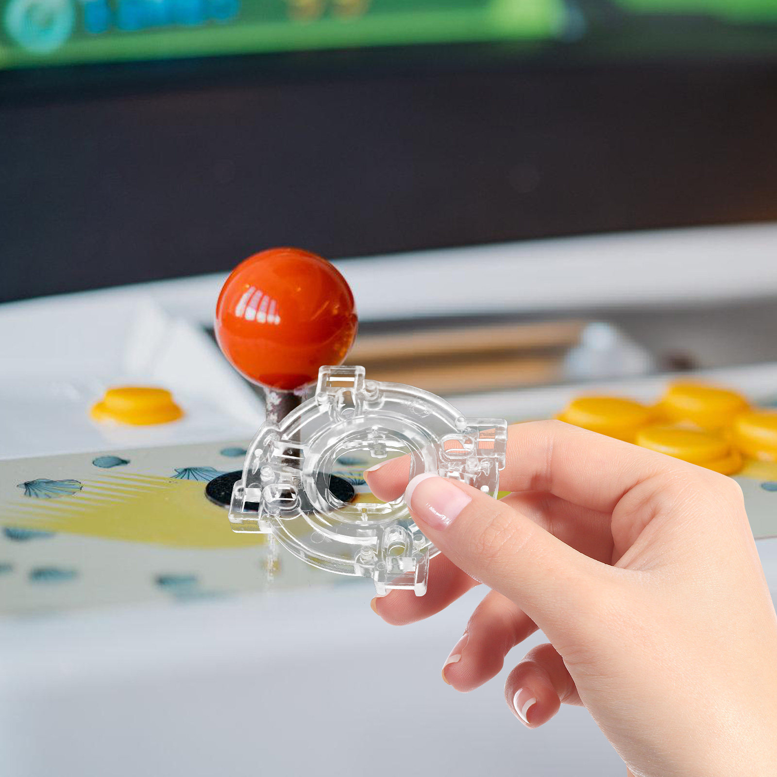 Placa restringidora octogonal  - Joystick Arcade Parts reseña y precio