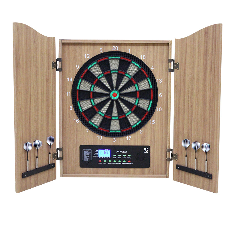 Gabinete de Madera de Lujo par - Electronic Dartboard Cabinet reseña y precio