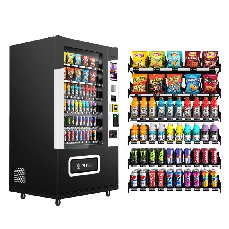Máquina Expendedora de Bebidas - Vending Machine Qr Code reseña y precio