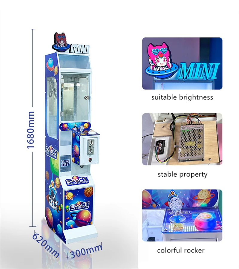 Máquina de garras Mega Mini pa - Bill Acceptor Vending reseña y precio