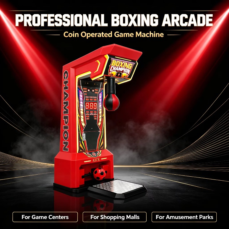 Máquina recreativa de boxeo 2  - Boxing Machine Arcade reseña y precio